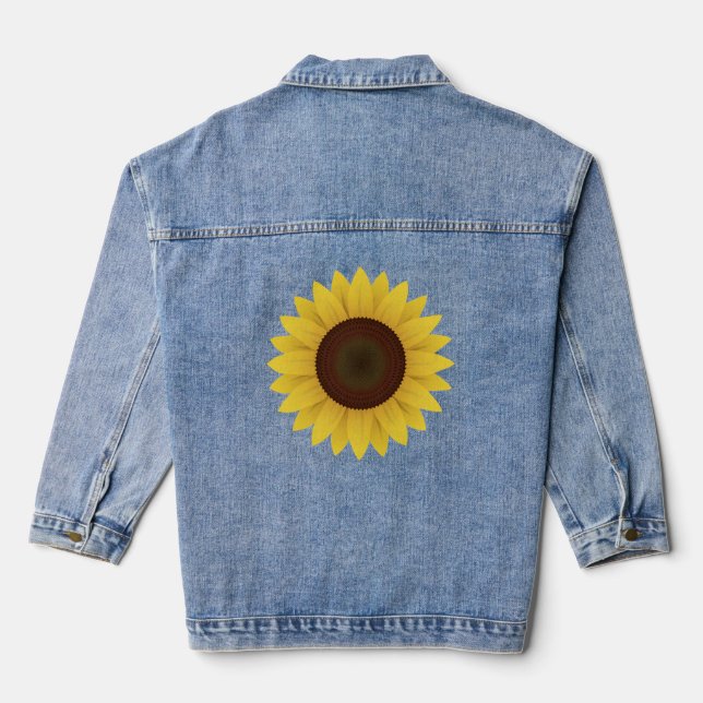 CHAQUETA VAQUERA SUNFLOWER DENIM JEAN JACKET (Reverso )