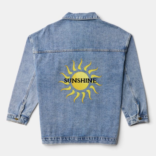 Chaqueta Vaquera Sunshine Design Denim Jacket (Reverso )