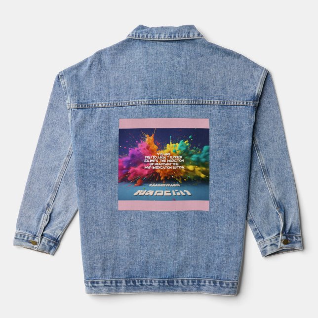 Chaqueta Vaquera Superar la Dosis (Reverso )