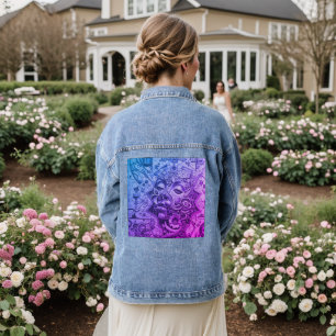 Chaqueta Vaquera Surrealismo magenta