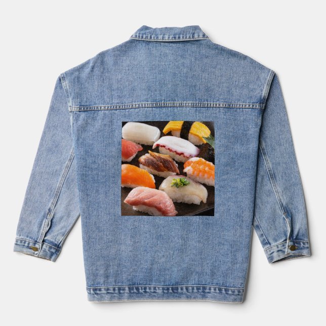 Chaqueta Vaquera SUSHIMI Premium Mix Denim Jacket (Reverso )