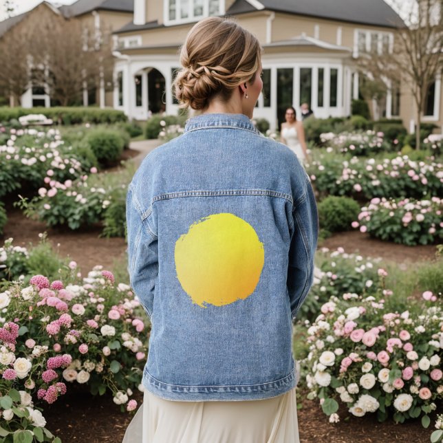 Chaqueta Vaquera Susurro del solsticio (Reverso Boda)