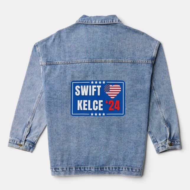Chaqueta Vaquera Swift Kelce 24 (Reverso )
