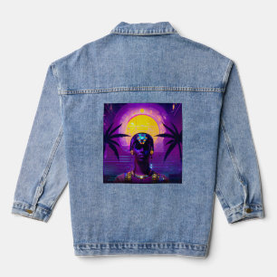 Chaqueta Vaquera Synthwave Pharaoh