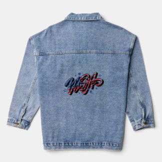 Chaqueta Vaquera T-shirt design usa