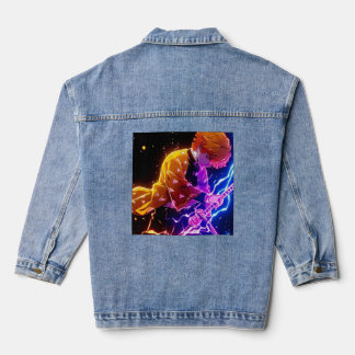 Chaqueta Vaquera Tanjiro japonés manga