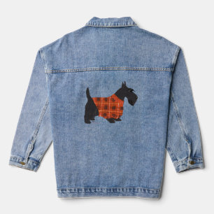 Chaqueta Vaquera Tartan Terrier Escocés