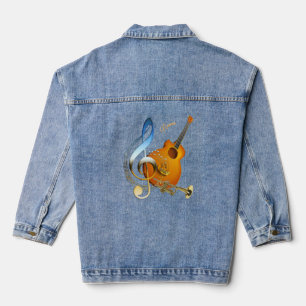 Chaqueta Vaquera Temas de Celebración para Amantes de la Música
