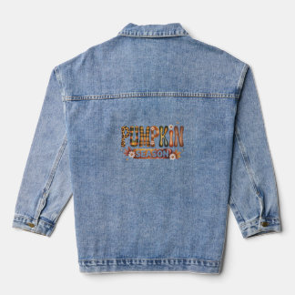 Chaqueta Vaquera Temporada de calabaza Cae Boho