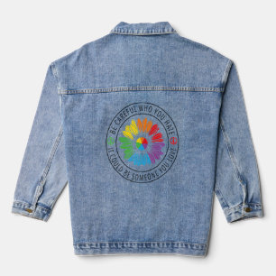 Chaqueta Vaquera Ten Cuidado Con Quién Odias El Orgullo Lgbt