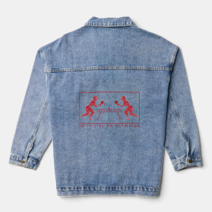 Chaqueta Vaquera Tenis de mesa de antiguos olímpicos