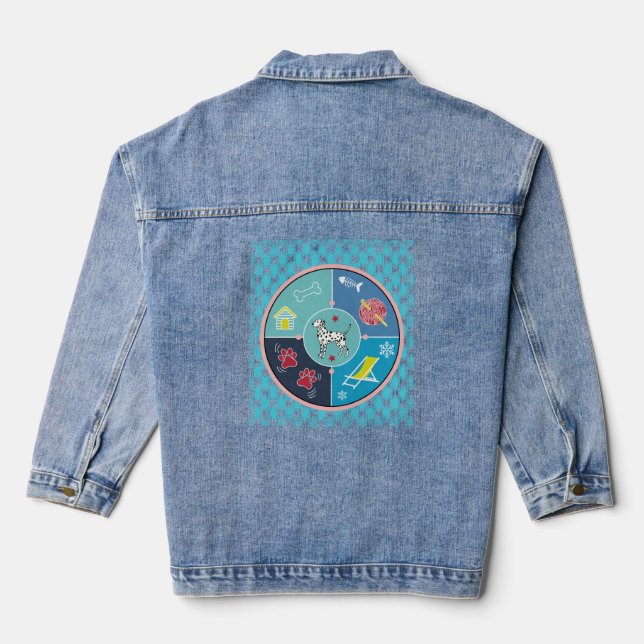 Chaqueta Vaquera Terapia curativa (Reverso )