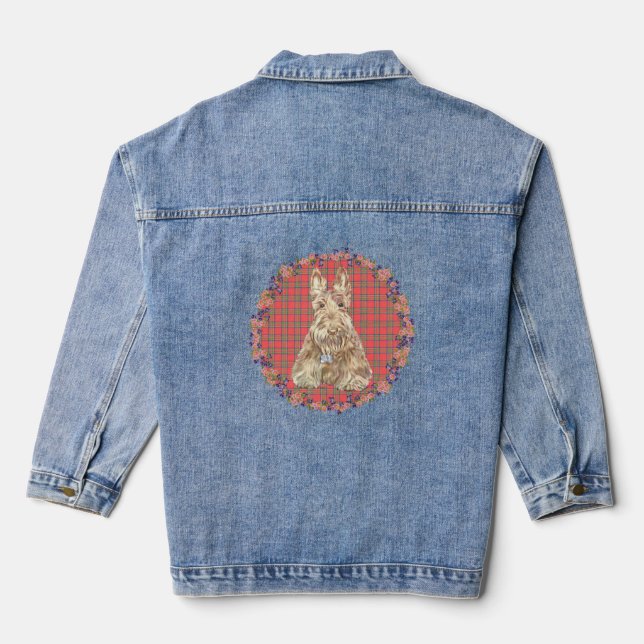 Chaqueta Vaquera Terrier Escocés (Reverso )