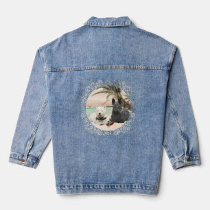 Chaqueta Vaquera Terrier escocés con Westie