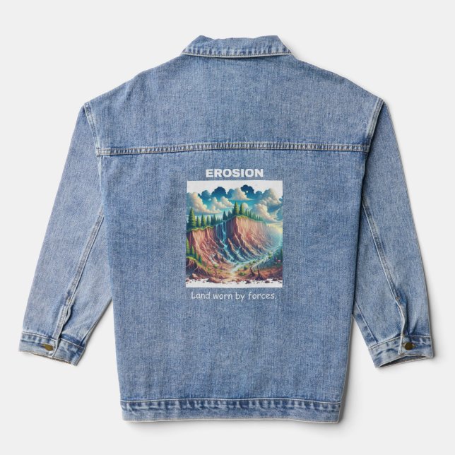 Chaqueta Vaquera Tierra Duradera: Tee de erosión (Reverso )