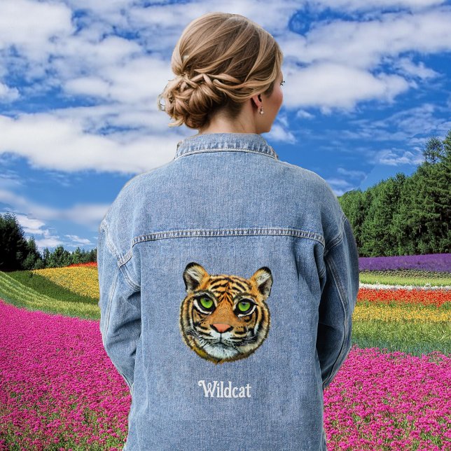 Chaqueta Vaquera Tigre salvaje (Subido por el creador)