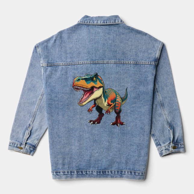 Chaqueta Vaquera Tiranosaurio Rex (Reverso )
