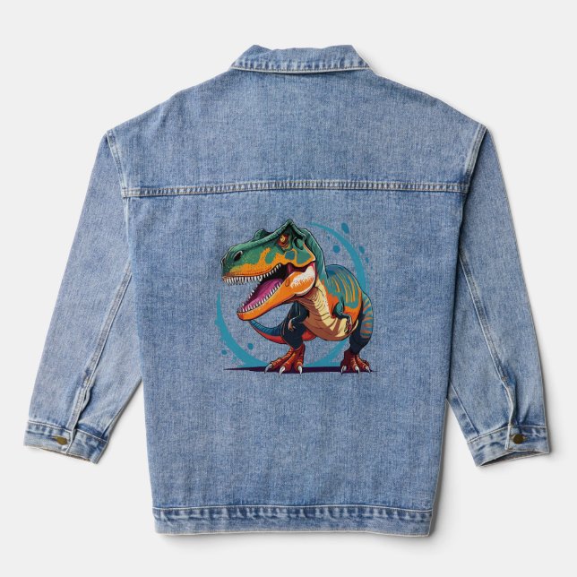 Chaqueta Vaquera Tiranosaurio Rex (Reverso )