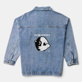 Chaqueta Vaquera Títere Punk (diseño de Erica Crooks)