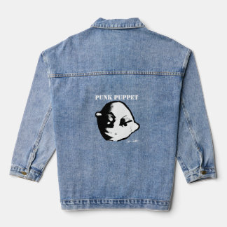 Chaqueta Vaquera Títere Punk (diseño de Erica Crooks)