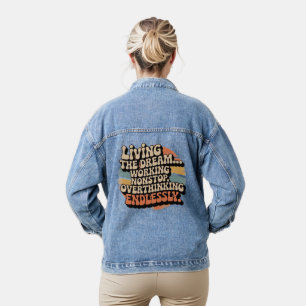 Chaqueta Vaquera Todo está Bien Ansiedad