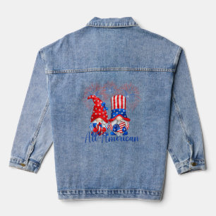 Chaqueta Vaquera Todos Los Gnomes Patrióticos Estadounidenses 4 De 