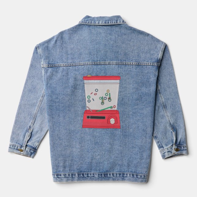 Chaqueta Vaquera Toss de anillos acuáticos (Reverso )
