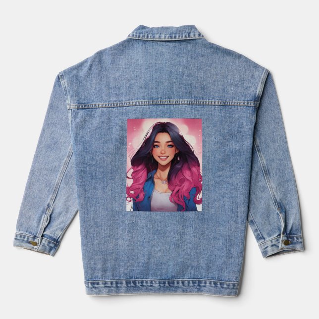 Chaqueta Vaquera Trendy Girly Denim Jacket (Reverso )