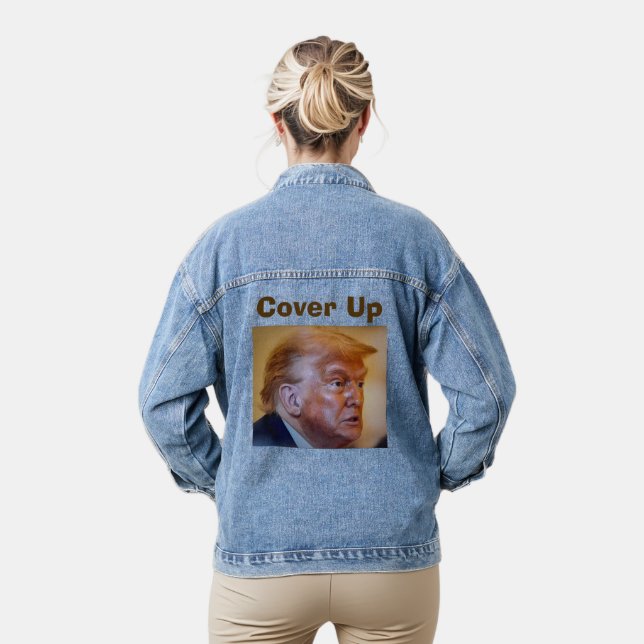 Chaqueta vaquera Trump/Encubrir (Modelo)
