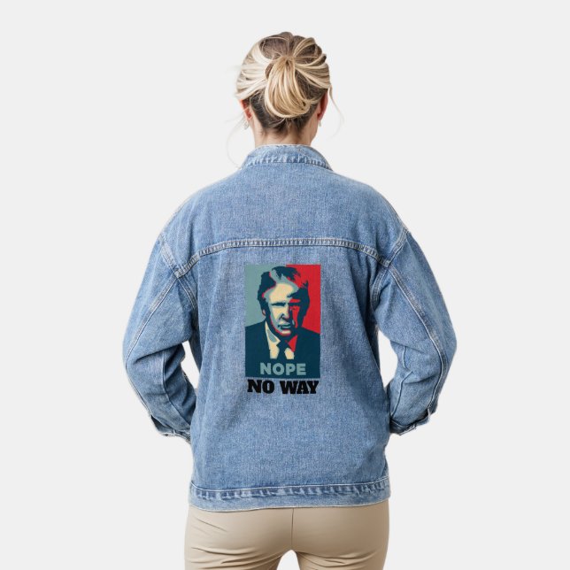 Chaqueta Vaquera Trump No Way Denim Jacket (Modelo)