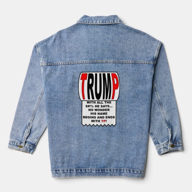 Chaqueta Vaquera ¡Trump TP! (Reverso )