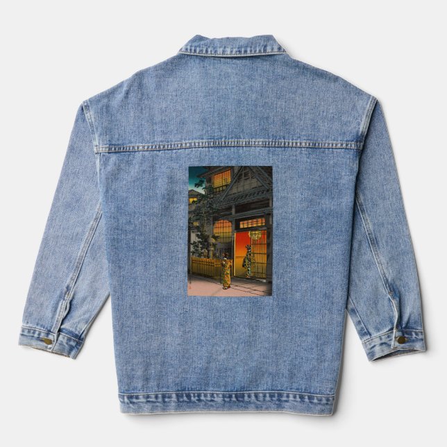 Chaqueta Vaquera Tsuchiya Koitsu - Side Street Araki en Yotsuya (Reverso )