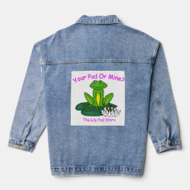 Chaqueta Vaquera Tu Almohadilla o la Mía Mujer 