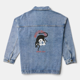 Chaqueta Vaquera Un diseño cautivador de camisetas con un diseño mí