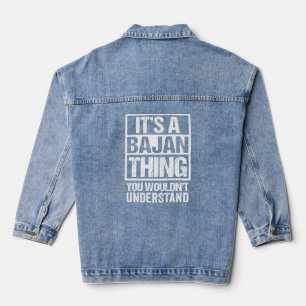Chaqueta Vaquera Una cosa bajana que no entenderías del bar de Barb