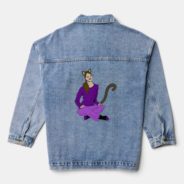 Chaqueta Vaquera una niña (Reverso )
