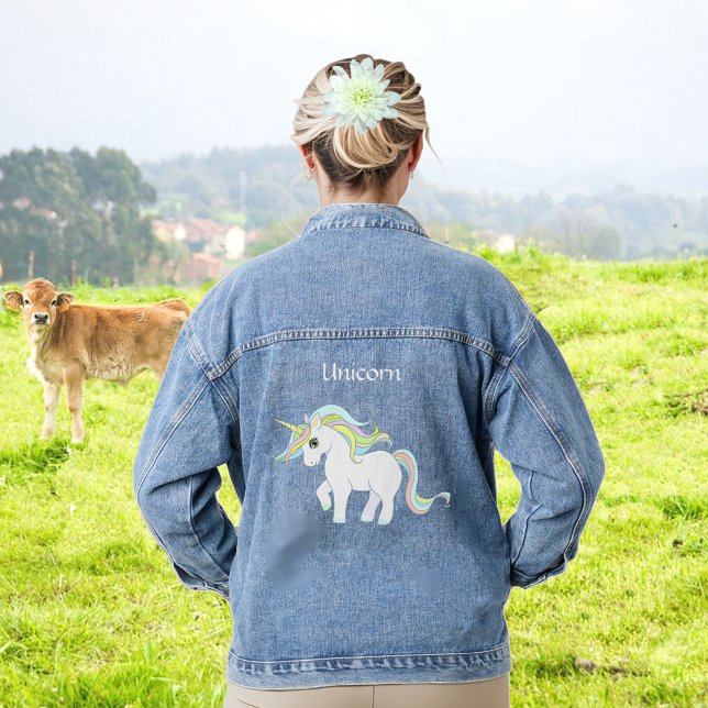 Chaqueta Vaquera Unicornio mágico (Subido por el creador)