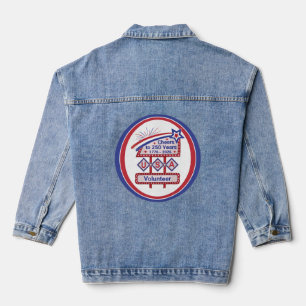 Chaqueta Vaquera USA 250 personalizado - Marquee Retro Patriótico