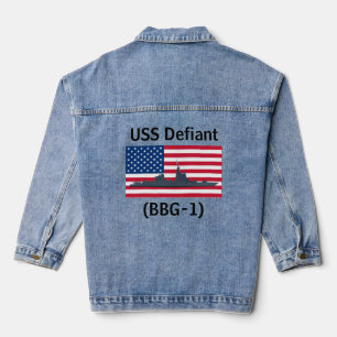 Chaqueta Vaquera USS Defiant (BBG-1)