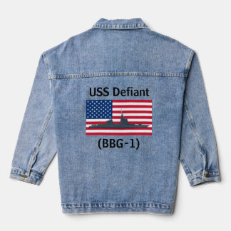 Chaqueta Vaquera USS Defiant (BBG-1)
