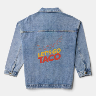 Chaqueta Vaquera Vamos a las huellas de pollo de TACO