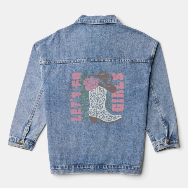 Chaqueta Vaquera Vamos chicas (Reverso )