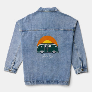 Chaqueta Vaquera ¡Vamos! Fun Vintage Camper RV