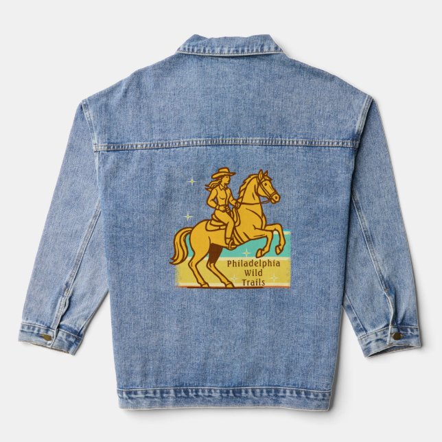 Chaqueta Vaquera vaquera (Reverso )