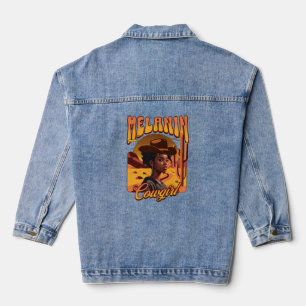 Chaqueta Vaquera VAQUERA DE MELANINA Chica Negra Vaquero Occidental