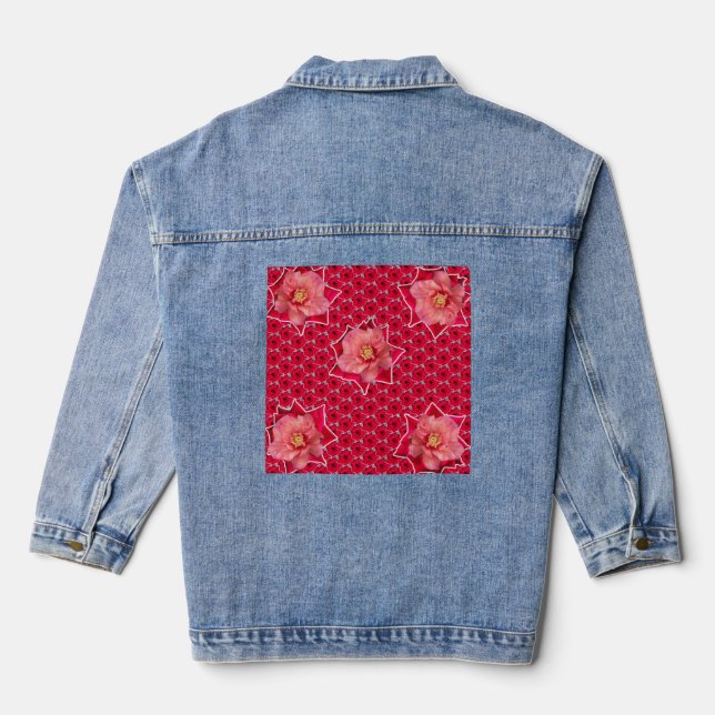 Chaqueta Vaquera Varias Rosas (Reverso )