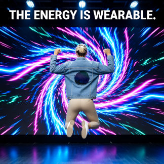 Chaqueta Vaquera Velo de sombrilla nocturna