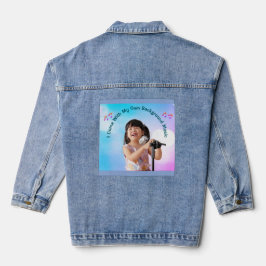 Chaqueta Vaquera Vengo Con Mi Propia Música De Fondo