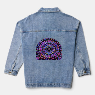 Chaqueta Vaquera Ventana de rosa de Notre Dame