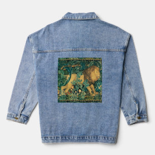 Chaqueta Vaquera VERDAD, ANIMALES FORESTALES LION Floral